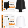 Luminária Touch para Garrafas Discove CS046 – Sem Fio, Recarregável e 3 Tons de Luz