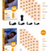 Kit Dilatador Nasal Magnético Discove CS049 – Anti-Ronco e Performance Esportiva (30 Adesivos + 4 Tamanhos)