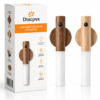 Bastão LED Magnético Discove com Sensor de Presença e Design em Madeira