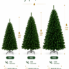 Árvore de Natal Pinheiro Standard Luxo – Linha Ultra-Denso Discove (1,50m a 2,10m)